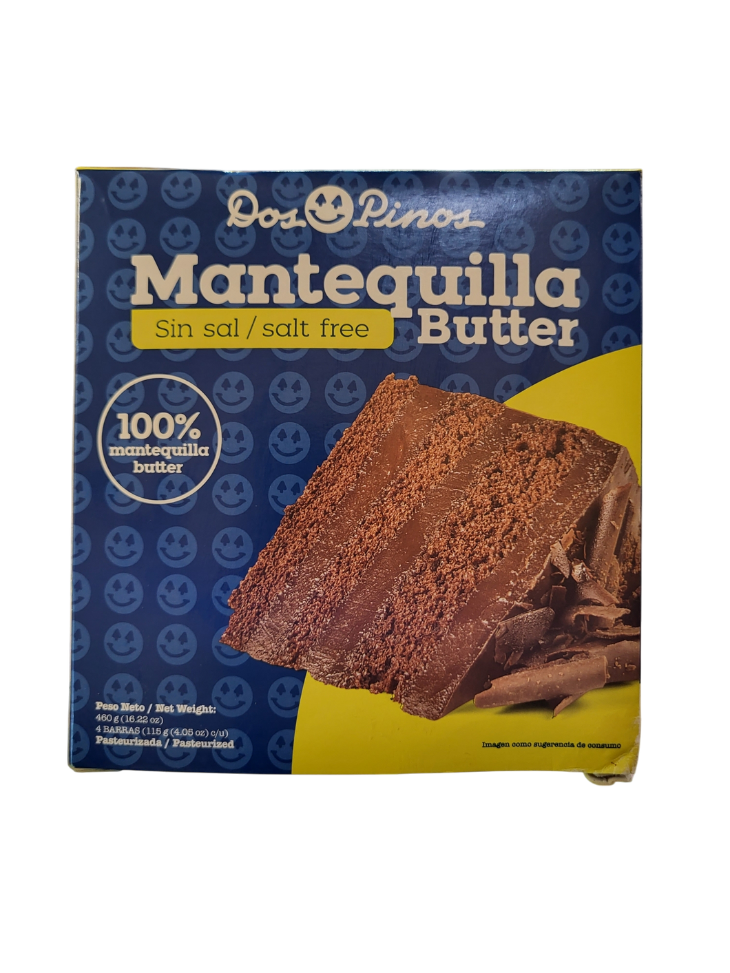 Mantequilla amarilla sin sal dos pinos