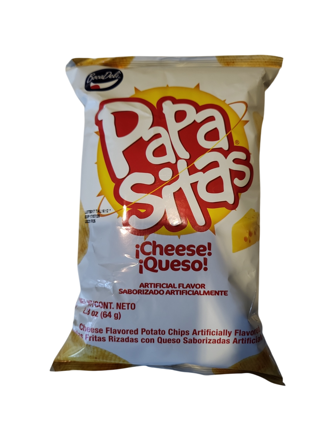 Papasitas queso 64g