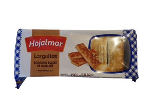 Bizcochos dulces de hojaldre Hojalmar larguitas 250g