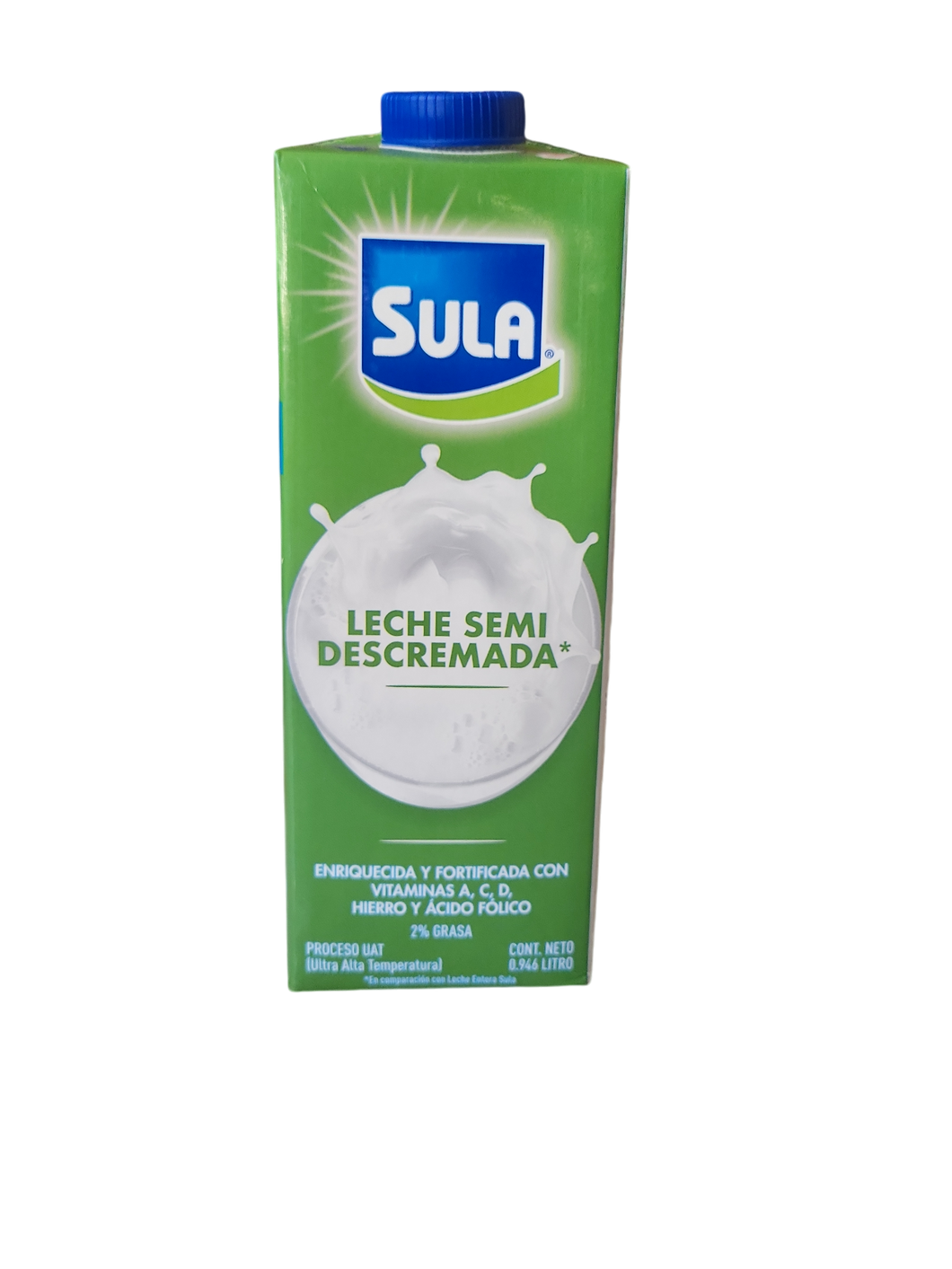 LECHE SEMI DESCREMADA CAJA SULA 946 ml