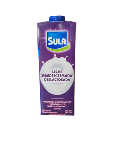 Leche semidescremada deslactosada caja sula 946ml