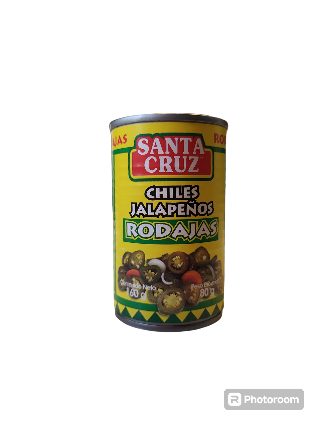 Chile jalapeño rodajas santa cruz 80gr