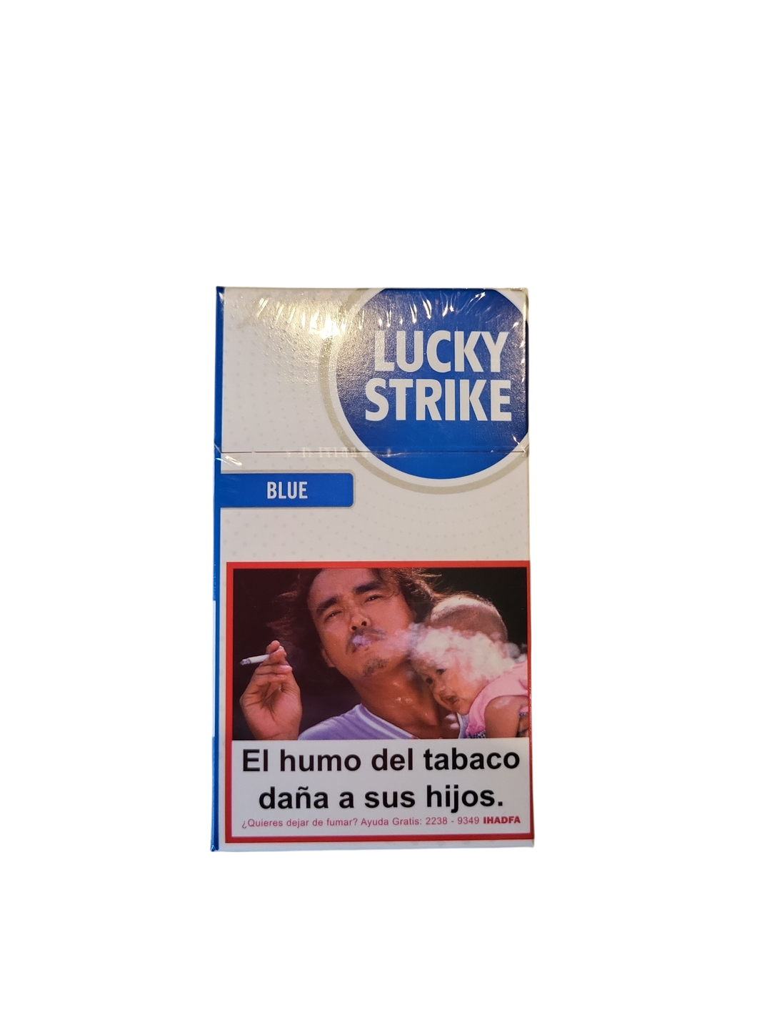 Cigarro Lucky Strike azul pequeño