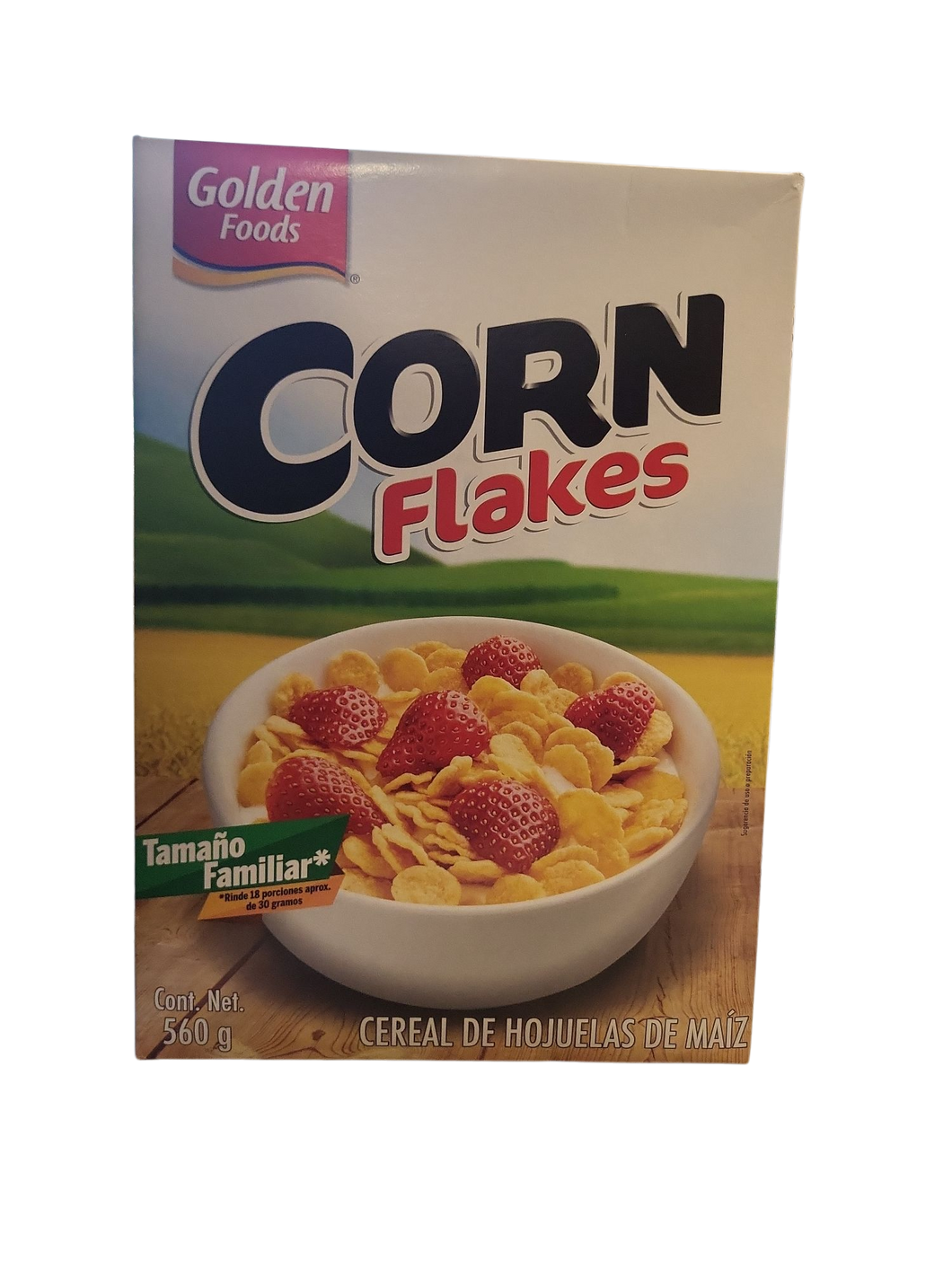 Corn Flakes Golden Foods cereal 560g