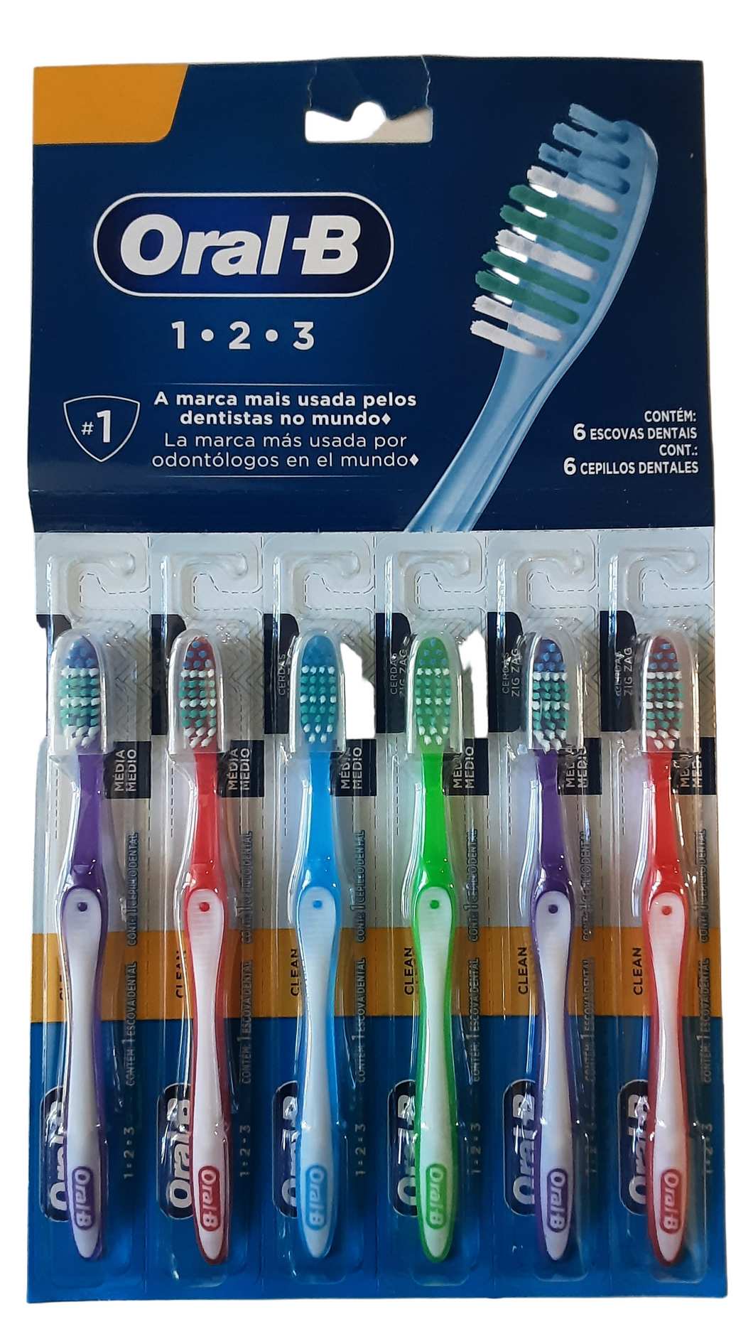 Cepillo de Dientes Oral B con Tapa Protectora