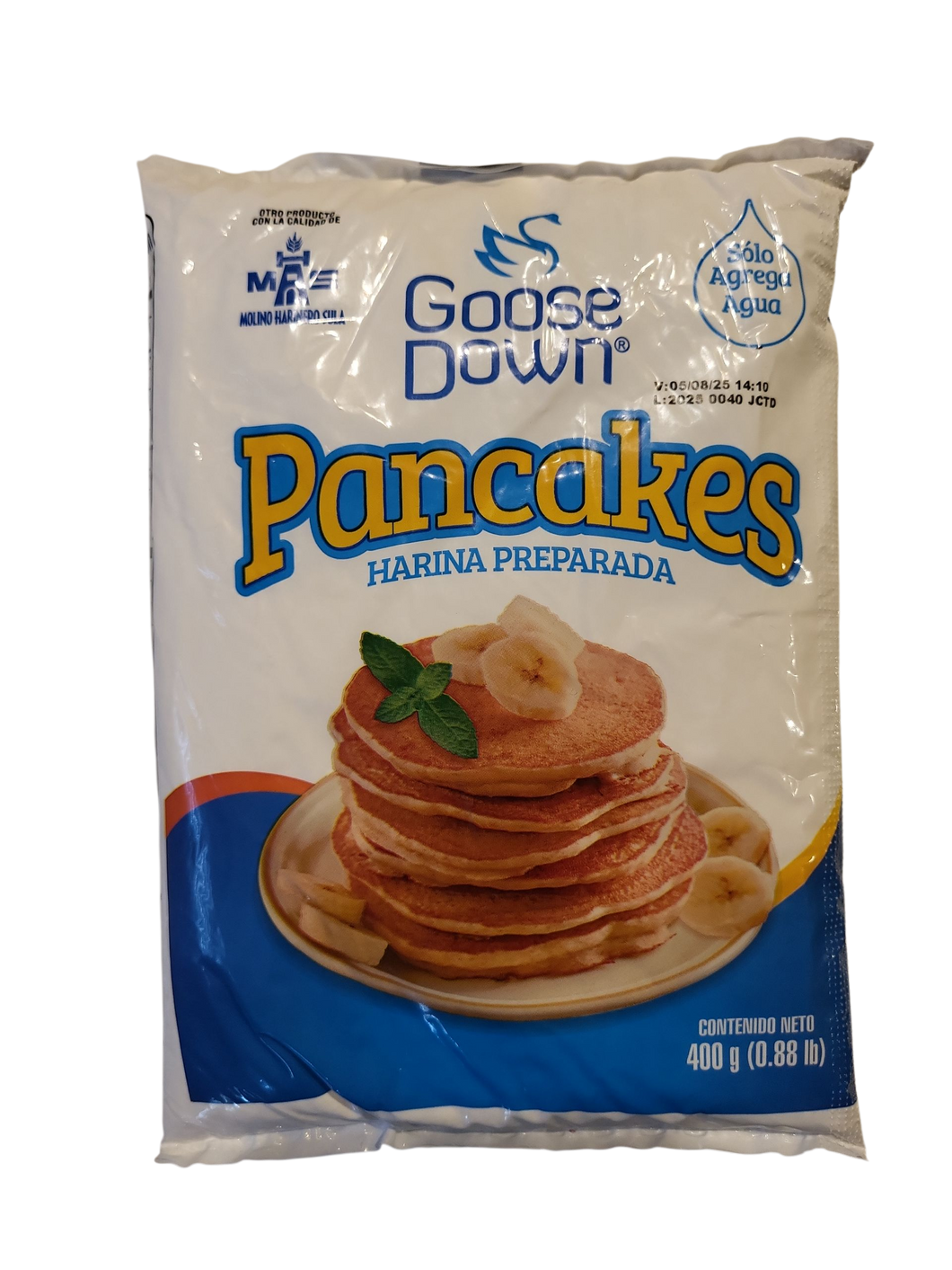Harina preparada para hacer panqueques Goose Down 400g
