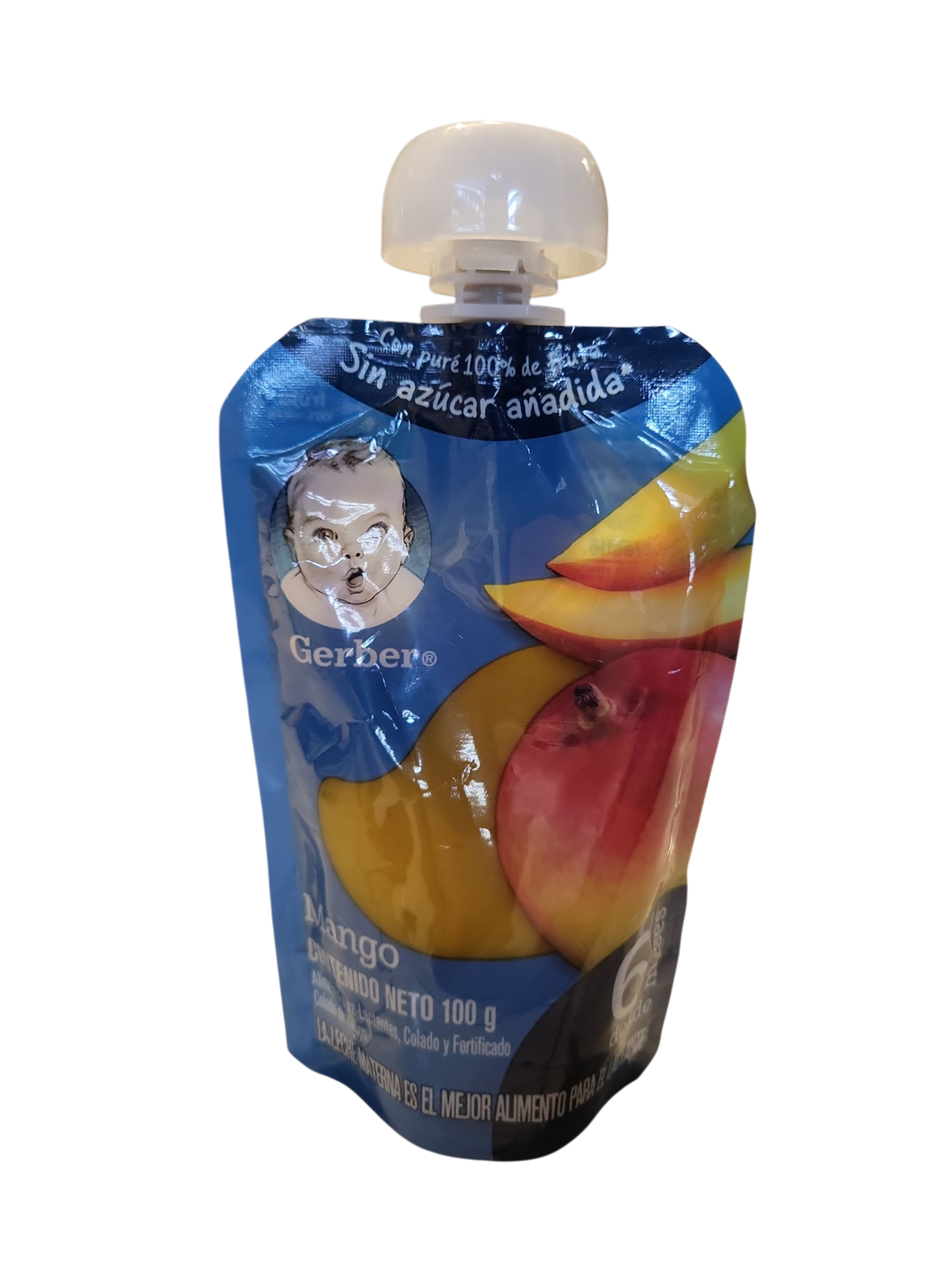 Alimento para bebes Gerber mango 100g