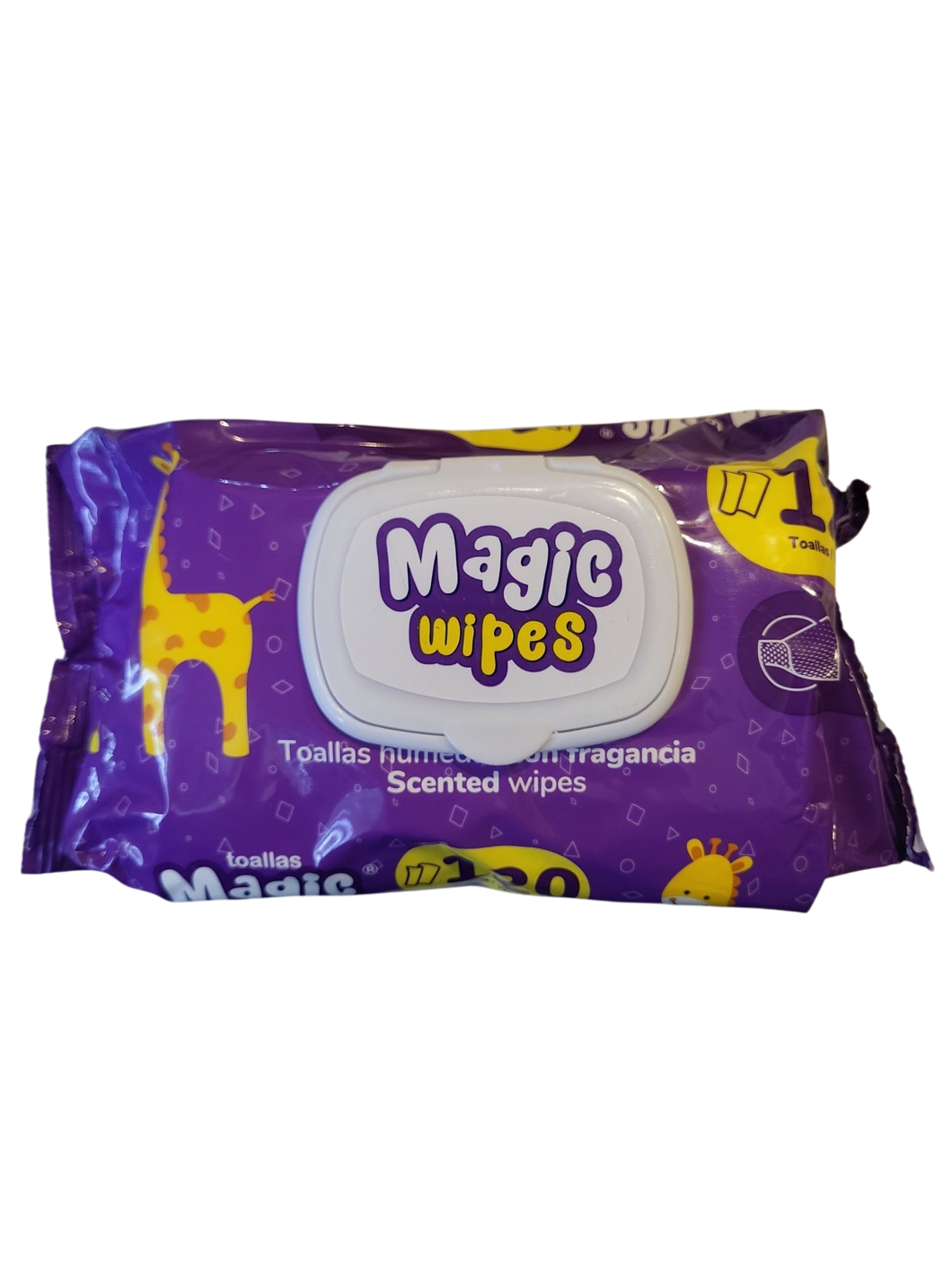 Toallas humedas Magic Wipes 120 unidades