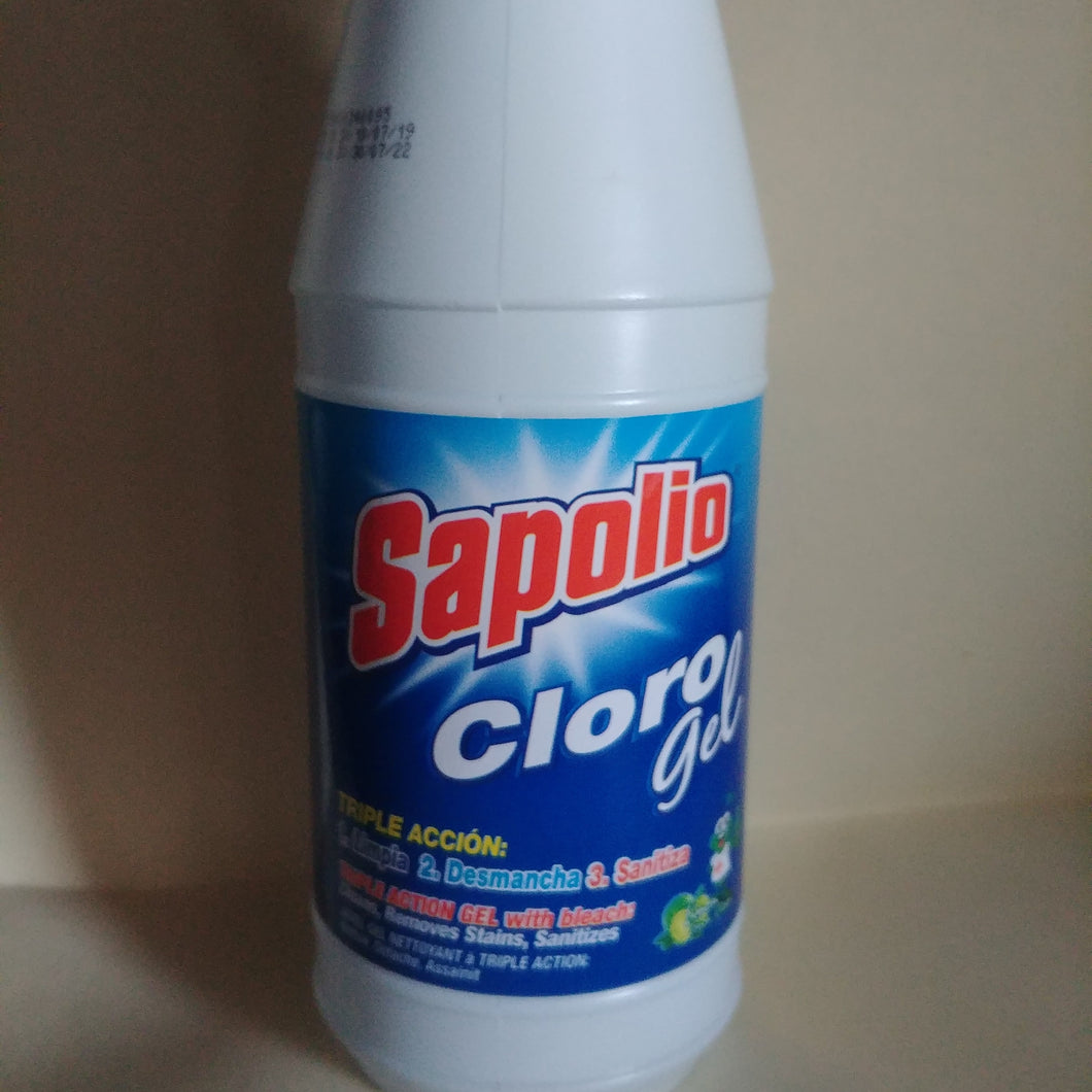 Cloro gel sapolio 980ml