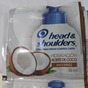 Head and shoulder aceite de coco