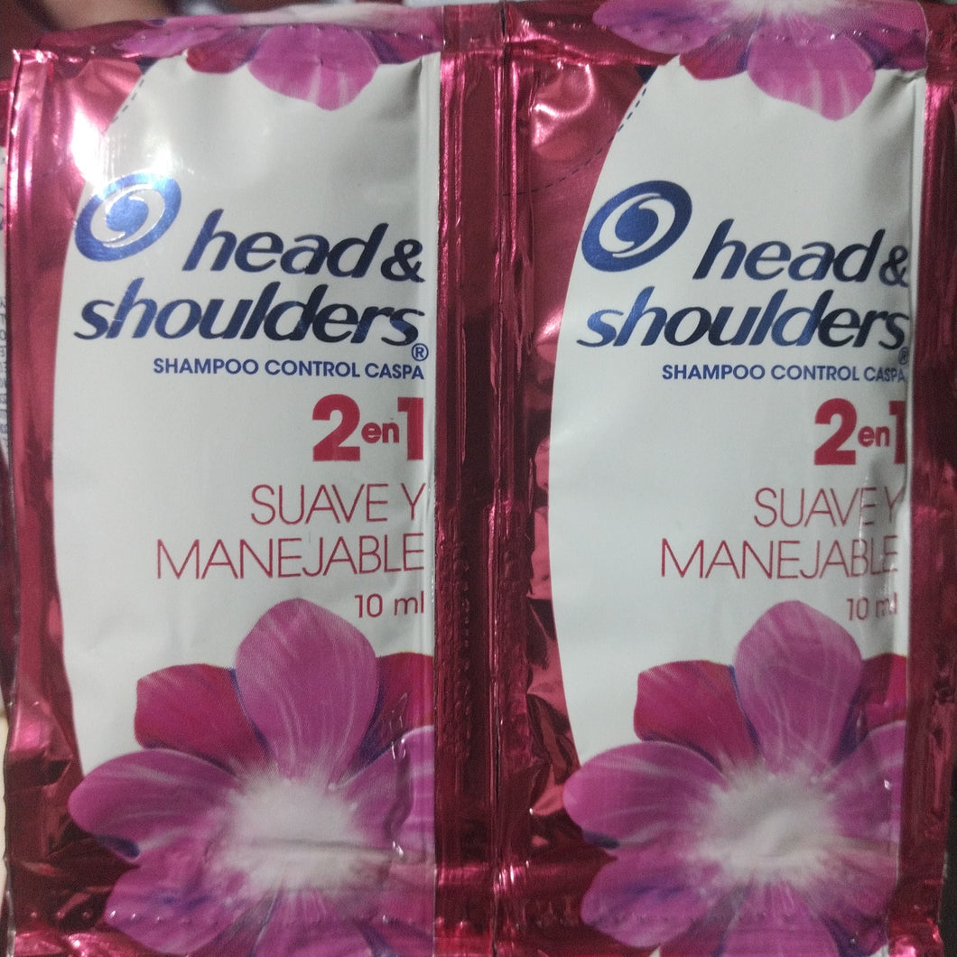 Shampoo Head and shoulders suave y manejable
