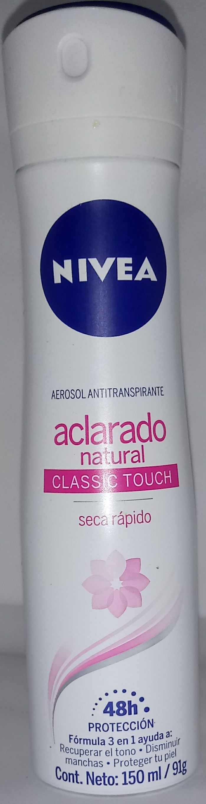 Desodorante Nivea Aclarado Natural 150ml