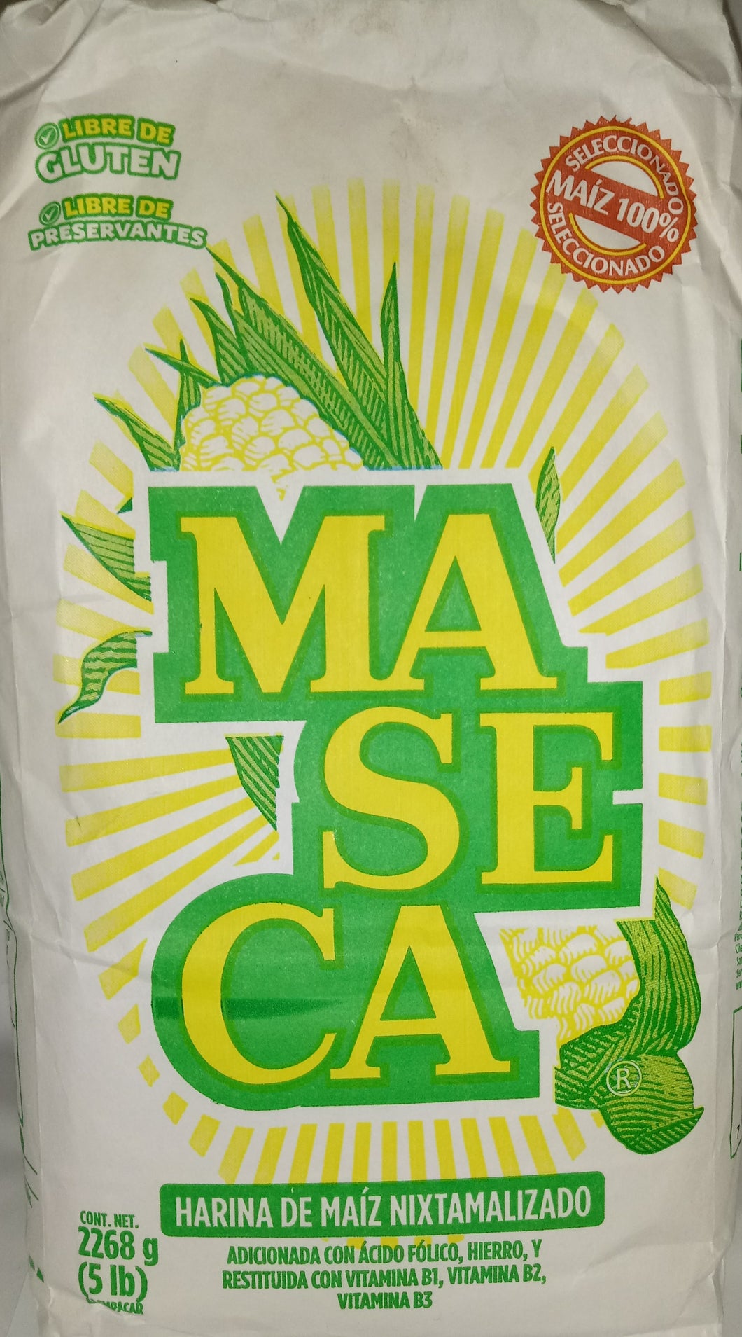 Harina de maiz MASECA 5lb