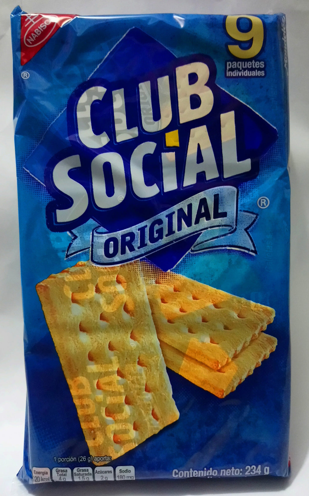 Galleta Club social paquete 9 und