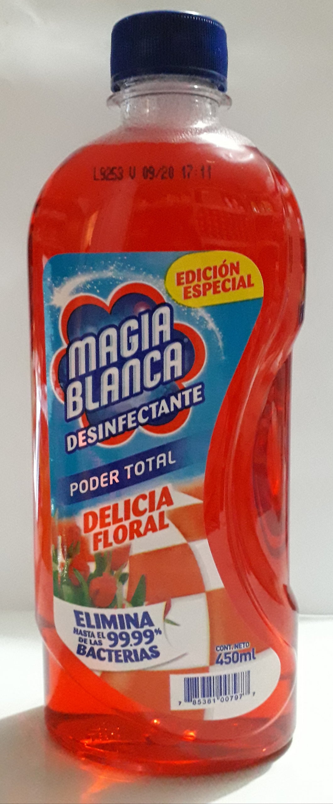 DESINFECTANTE MAGIA BLANCA DELICIA FLORAL 450ML