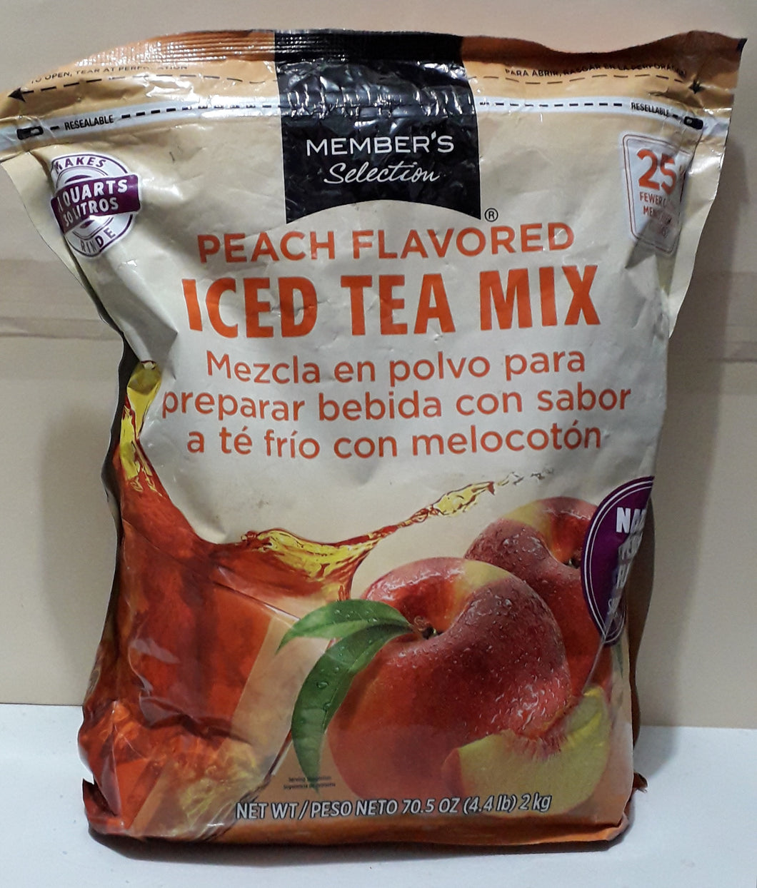 ICED TEA MIX PEACH MS 4.4LB
