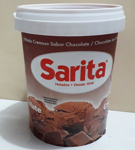 Helado Chocolate Sarita Medio litro