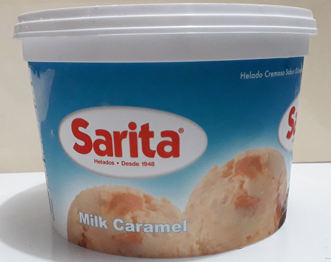 Helado Dulce de leche Sarita Medio Galon