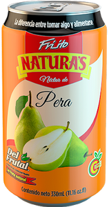 Jugo lata Naturas Pera 330ml