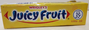 WRIGLEY'S JUICY FRUIT AMARILLO