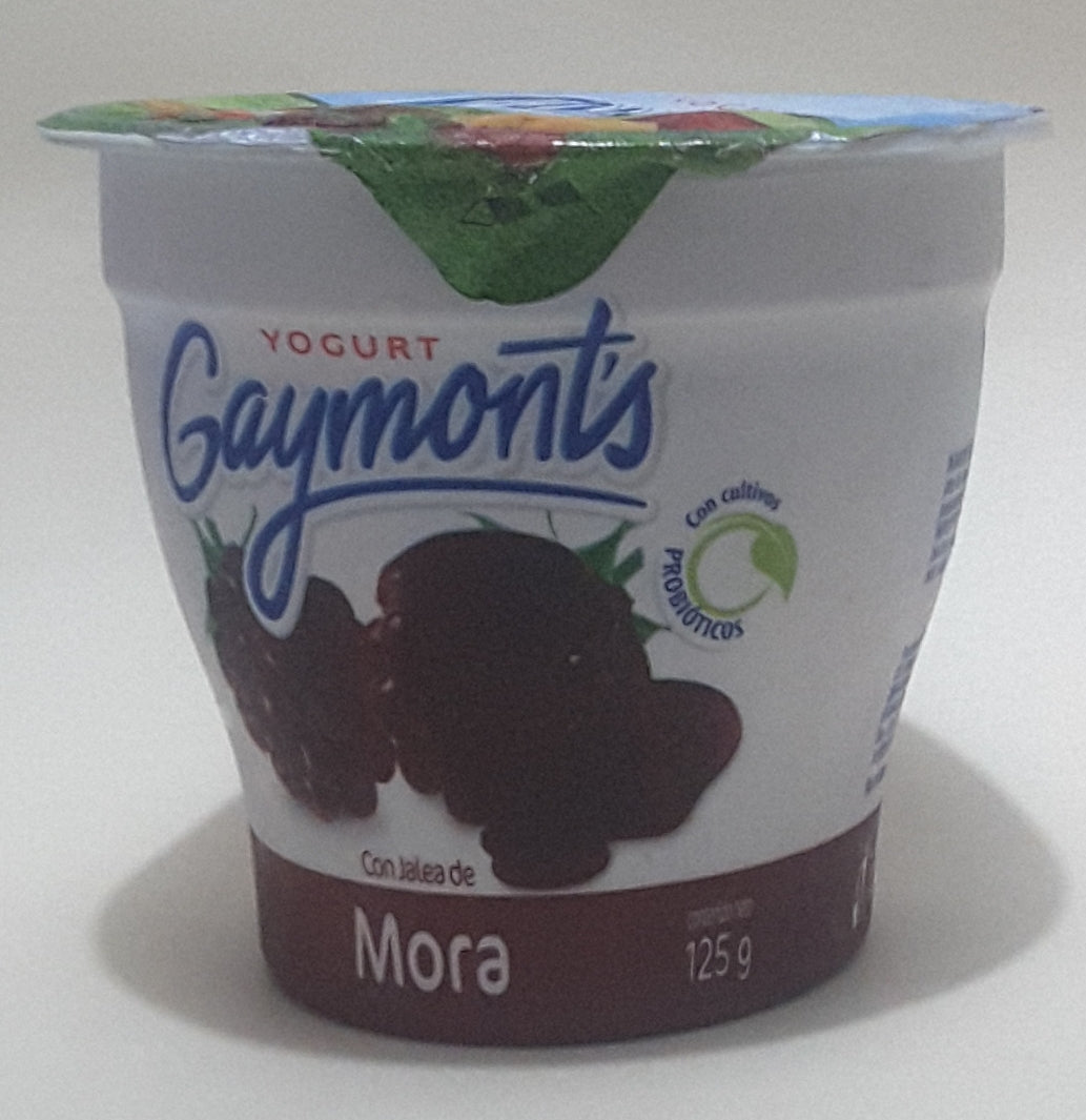 Yogurt de mora Gaymont 125g