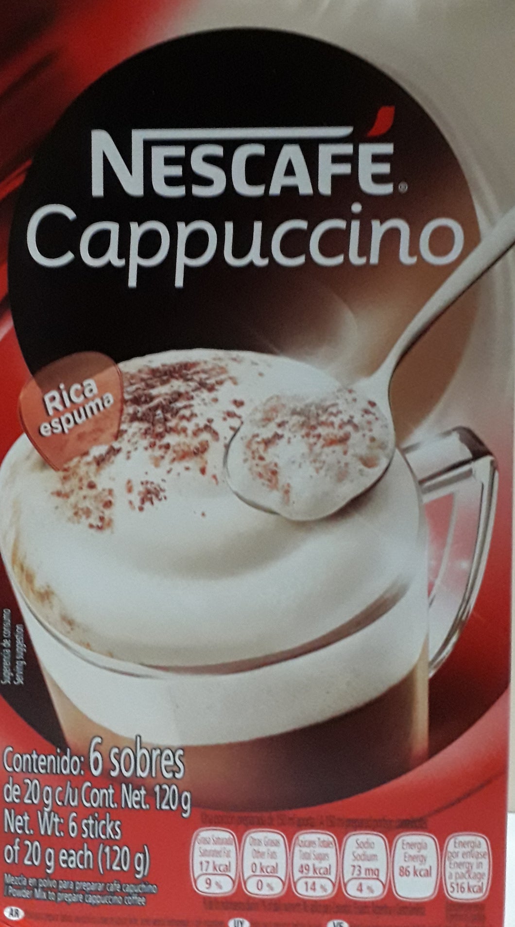 Nescafe Cappuccino Original 120g