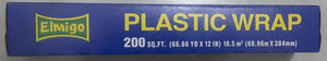PLASTIC WRAP ELMIGO  200SQ.FT.