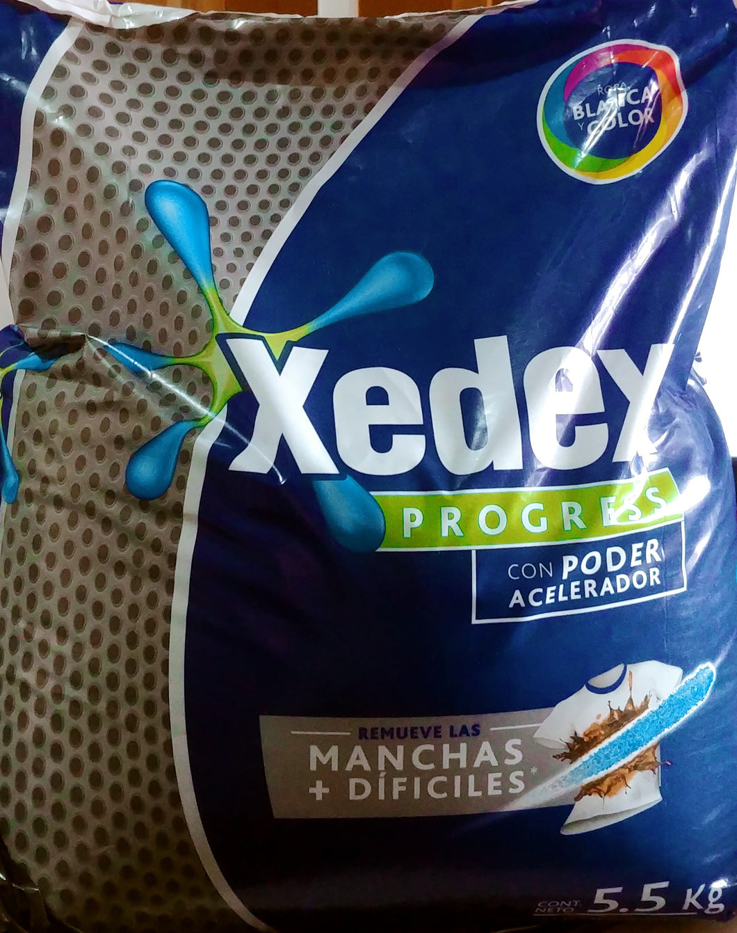 Detergente en polvo XEDEX 5.5Kg