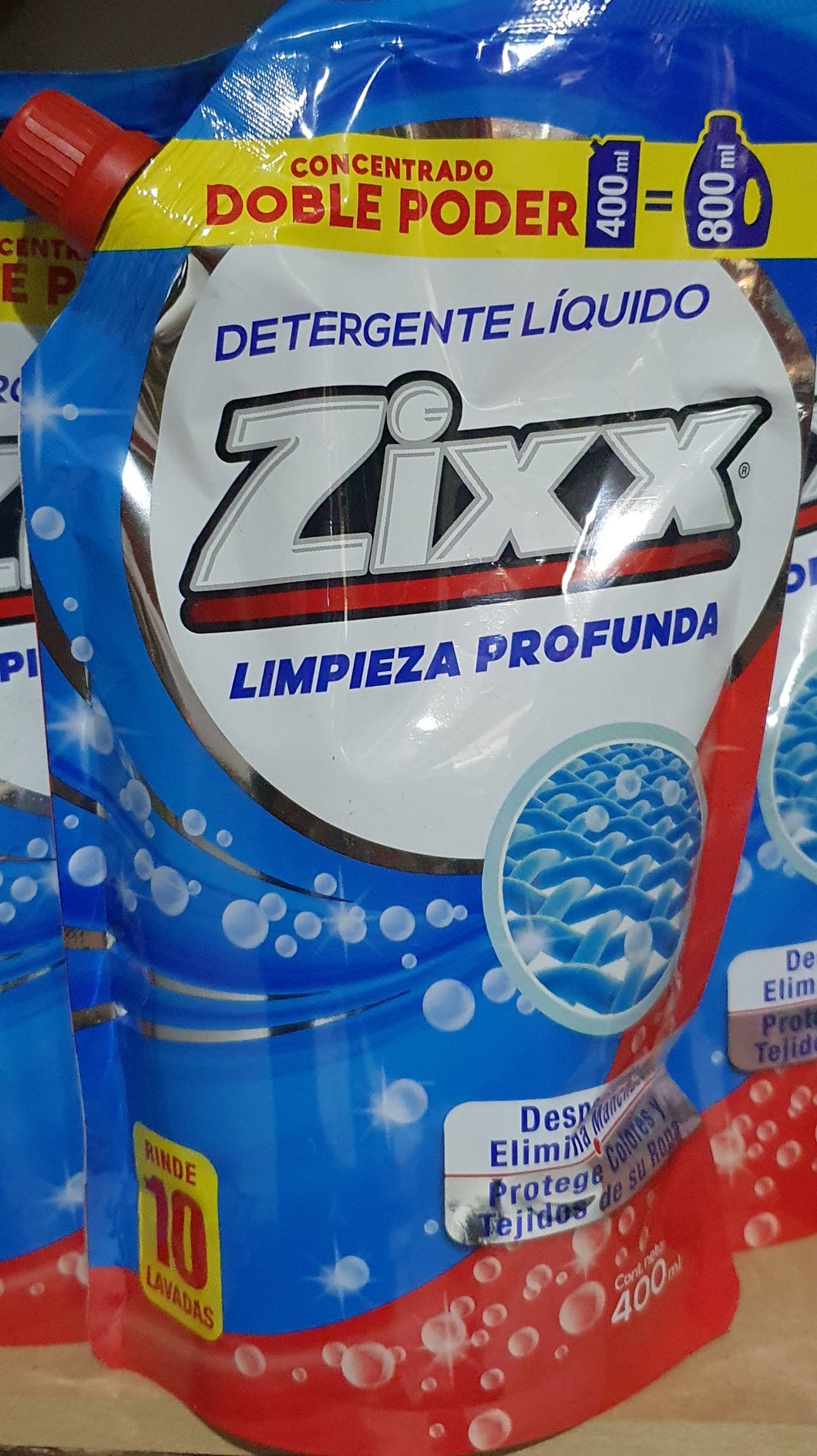 DETERGENTE LIQUIDO ZIXX 400 ML