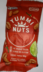Yummi nuts mani chile toreado 16g