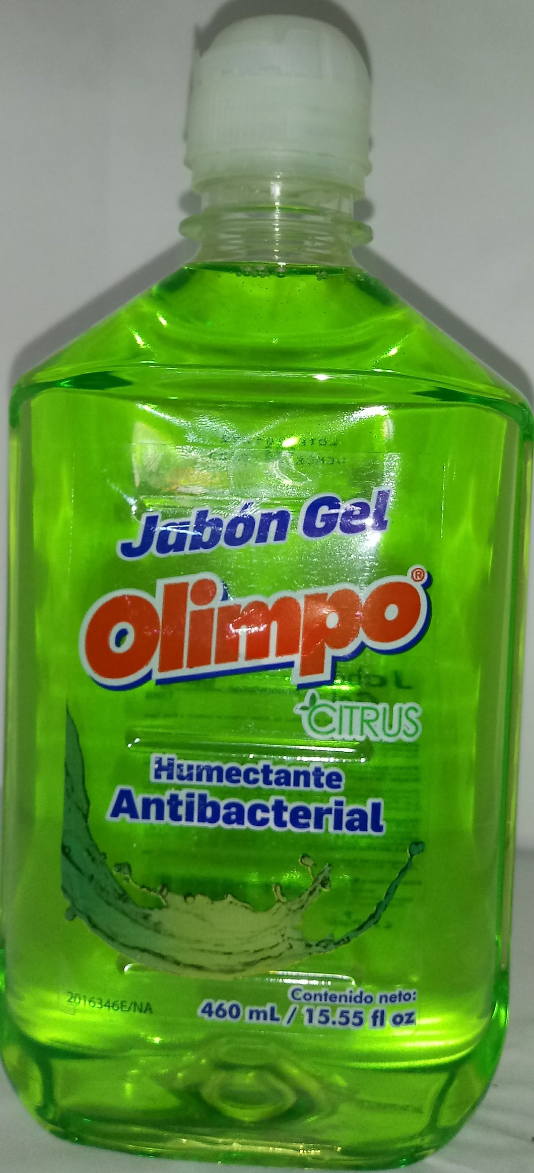 Jabon liquido Olimpo citrus antibacterial 460ml
