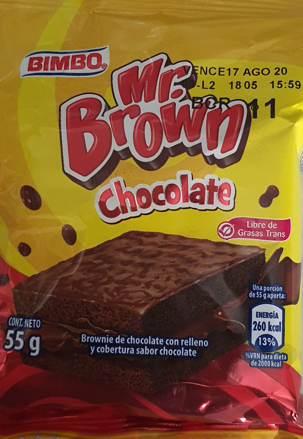 Mr. Brown Chocolate 55 g
