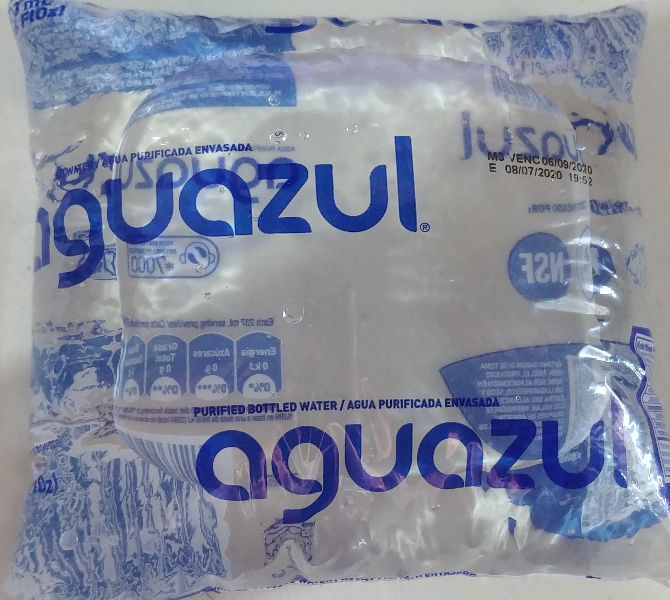 Bolsa con agua Aguazul – Auto Pulpe