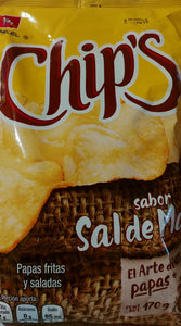 Chips sal de mar 170g