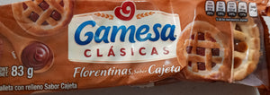 Galleta Florentina con cajeta Gamesa 83g