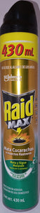 Insecticida Raid max eucalipto 430ml