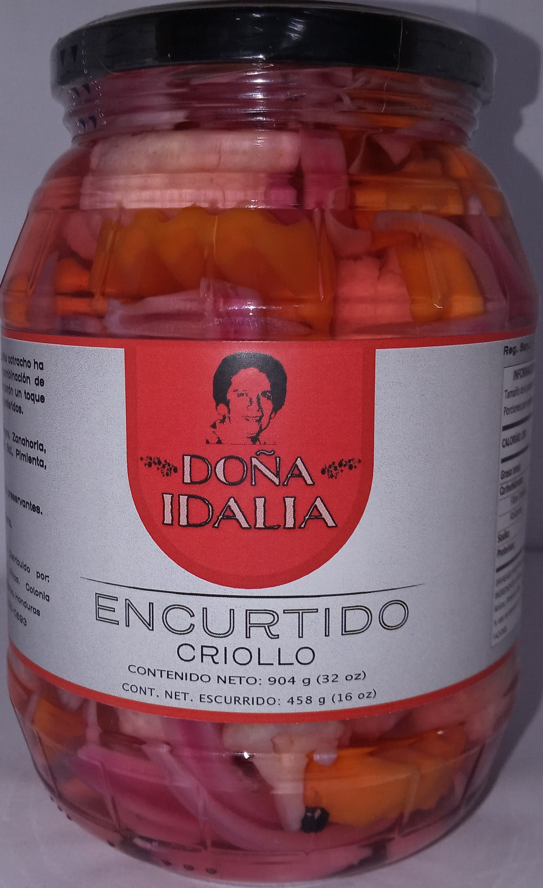 Encurtido criollo Doña idalia 904g