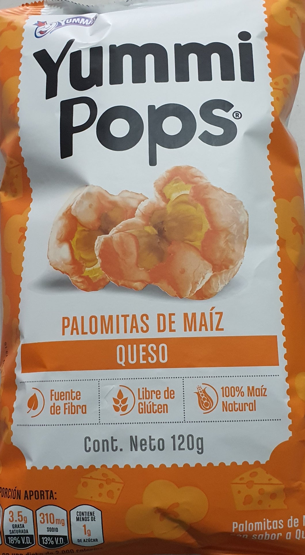 Yummi Pops Queso 120g