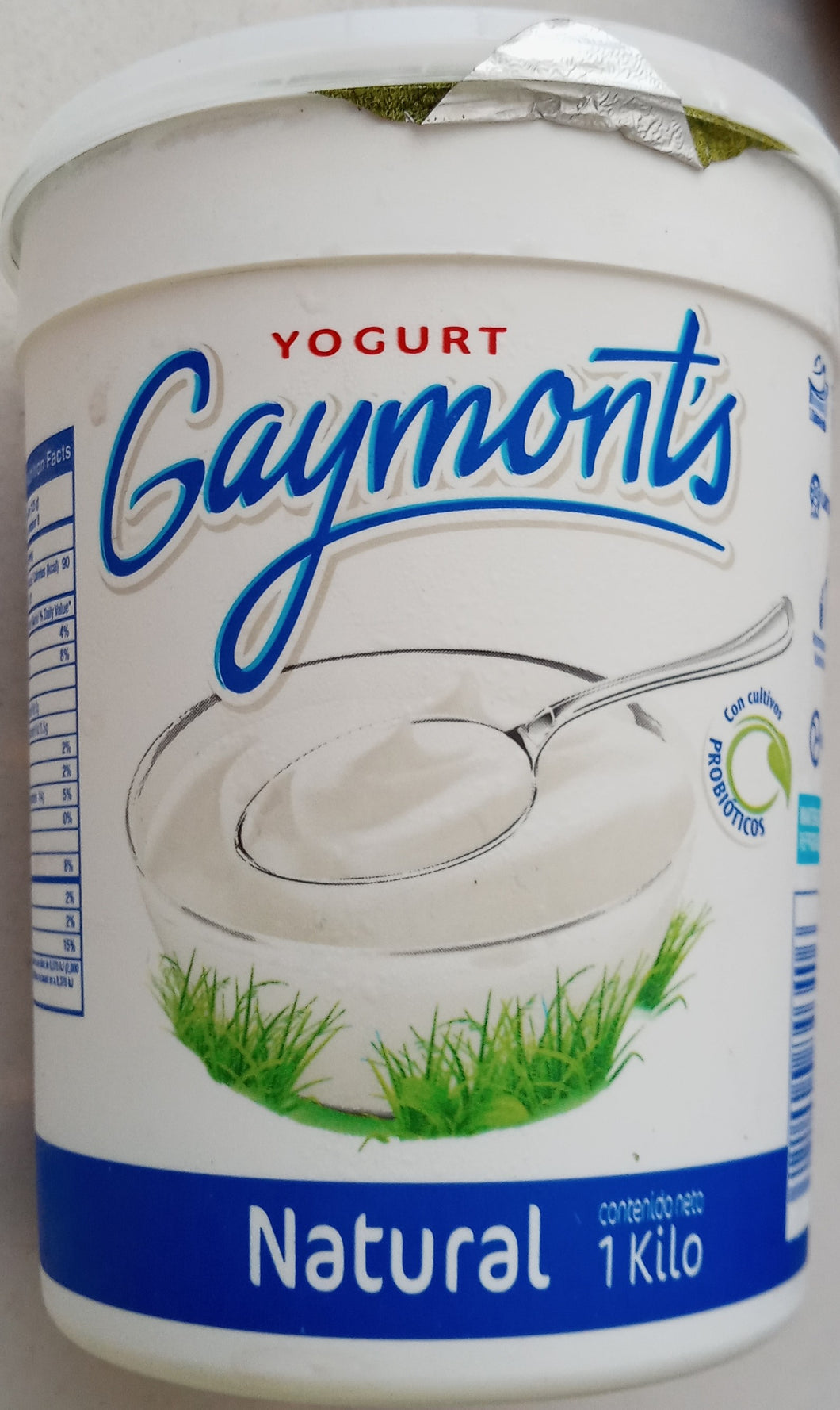 Yogurt natural Gaymonts 1kilo