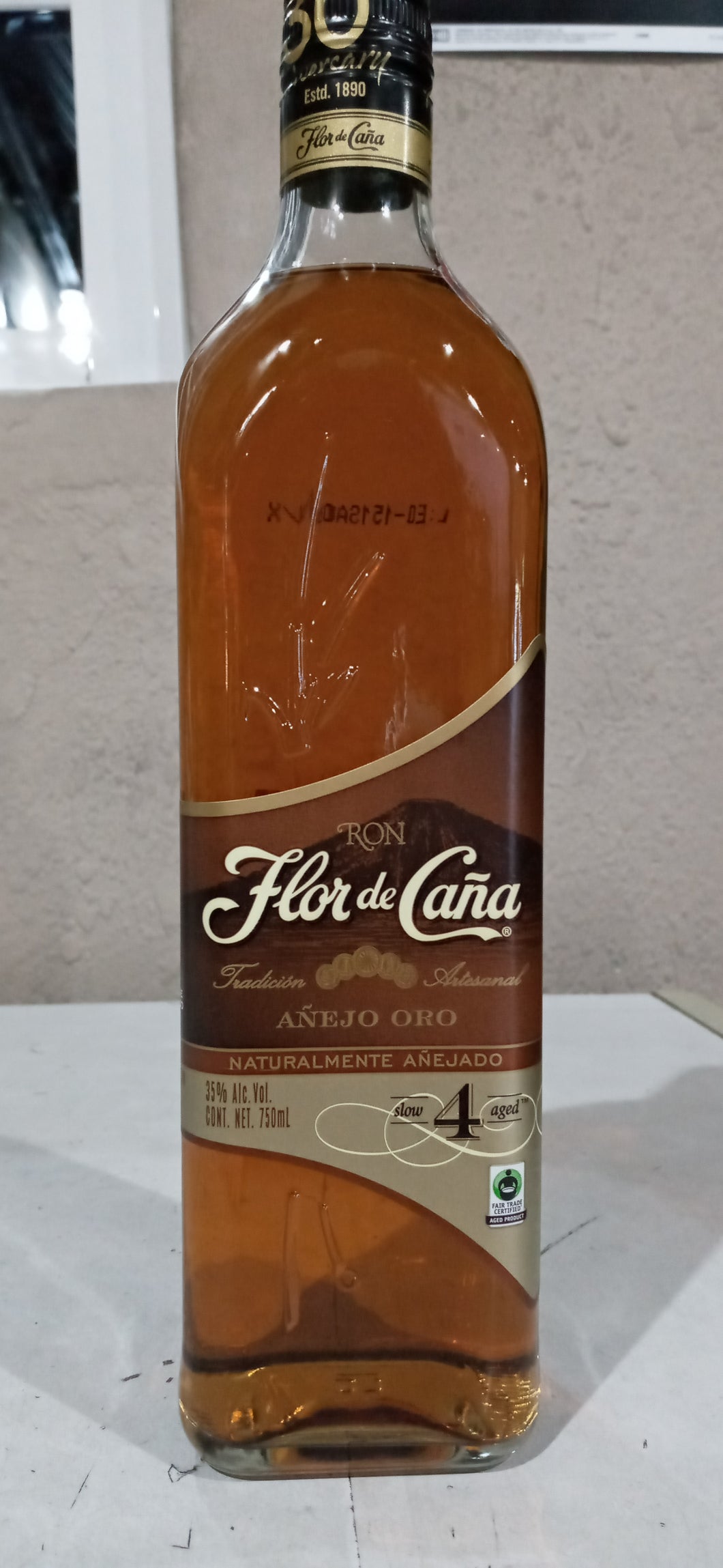 Ron flor de caña 4 años 750ml