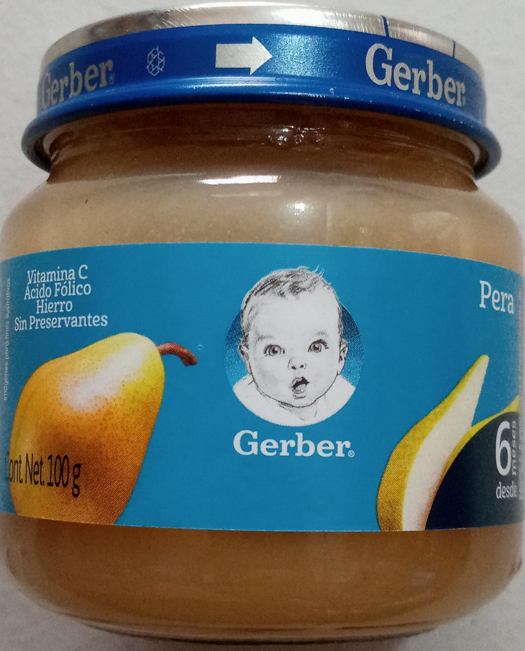 Gerber pera 100g