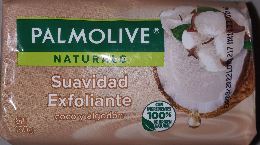Jabon palmolive suavidad exfoliante 150g
