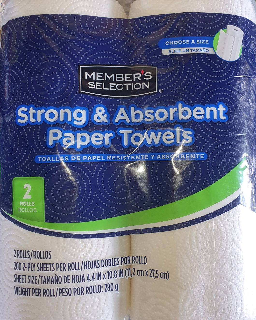 PAPEL TOALLA/ PAPER TOWELS MEMBERS SELECTION