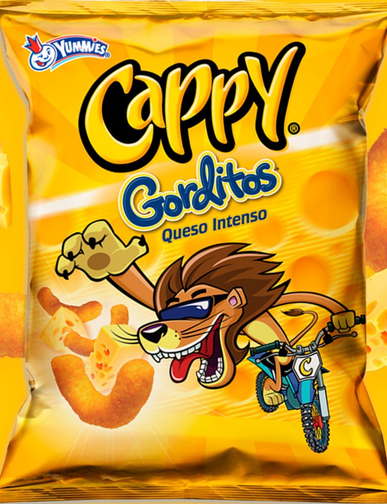 Cappy gorditos queso intenso 12G