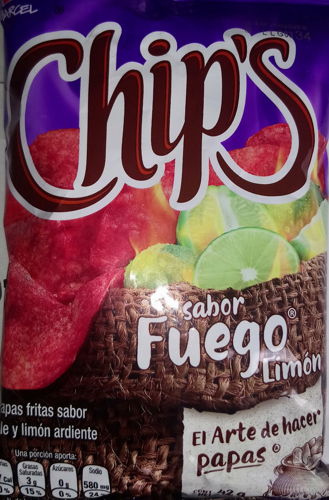 Chips Fuego 36g