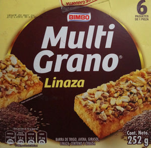 MultiGrano Linaza Bimbo Caja 252 g