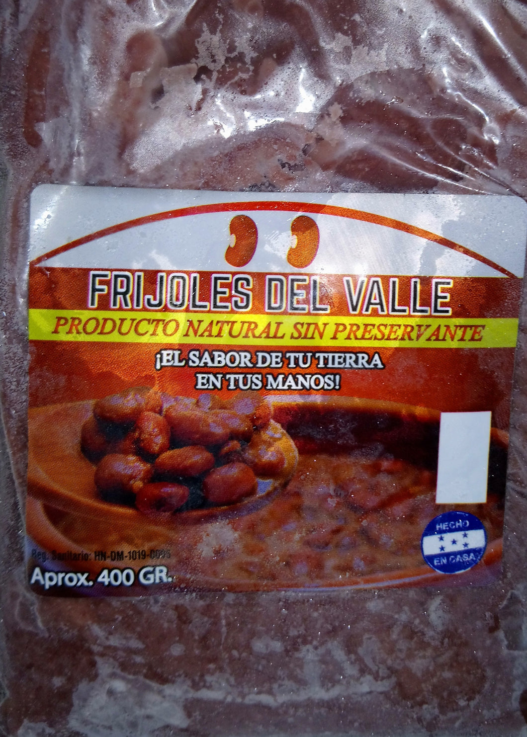 FRIJOL CONGELADO DEL VALLE 400G