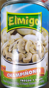 CHAMPIÑONES HONGOS ELMIGO 400G