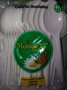Cucharas Plasticas Monar