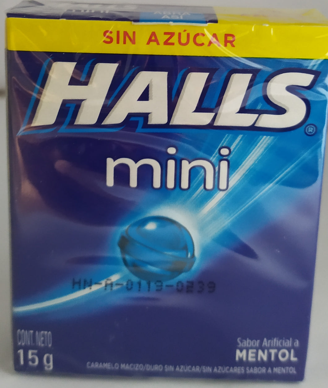 HAlLLS MINI MENTOL 15g